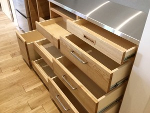 オーダー　注文　造作　家具　大阪　神戸　キッチン　食器棚　カップボード