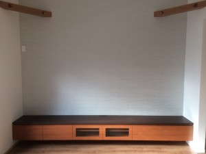 オーダー家具　家具工房アートワークス　神戸　大阪　テレビボード　TVボード