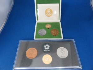 東京オリンピック・ＥＸＰＯ７０の記念メダルをお買取させて頂きました。