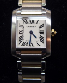 カルティエの時計と言えばﾀﾝｸﾌﾗﾝｾｰｽﾞ！完成されたデザインと不動の人気はさすがです。