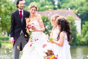 子どもと一緒の結婚式（パパママ婚） フラワーガール