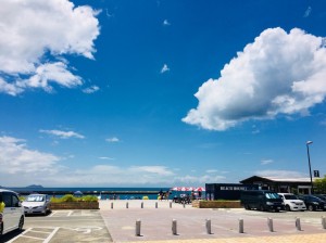 和歌山の片男波海水浴場