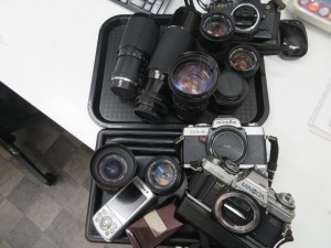 キャノン・ミノルタのフイルムカメラ・レンズをお買取りさせて頂きました。