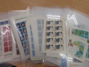 切手シート　バラ　沢山の切手をお買取りさせて頂きました。