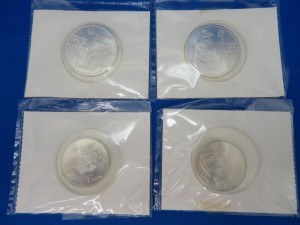 モントリオールオリンピック記念銀貨をお買取りさせて頂きました。