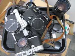 フイルムカメラ・ジャンク品・一眼レフ・カメラレンズなどなど　お買取りさせて頂きました。