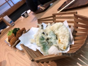 兵庫の牡蠣料理をたっぷり堪能「牡蠣の天ぷら」