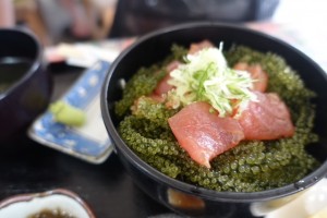 沖縄の海を堪能！海ぶどう丼