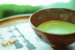 京都の文化、そして『抹茶』が大好き！ということで茶道部に入部しておりました♪