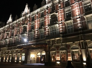 長崎県ホテル・ヨーロッパは夜のライトアップがとても綺麗