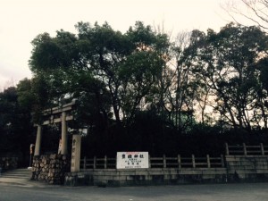 大阪城境内には桜門の正面に豊国神社さんがございます！