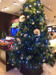 大阪マルビルのクリスマスツリー