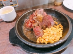 いきなりステーキの厚切り肉