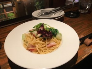 神戸の美味しいイタリアンのペペロンチーノ