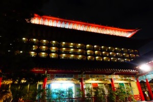 グランドホテル台北の夜の雰囲気